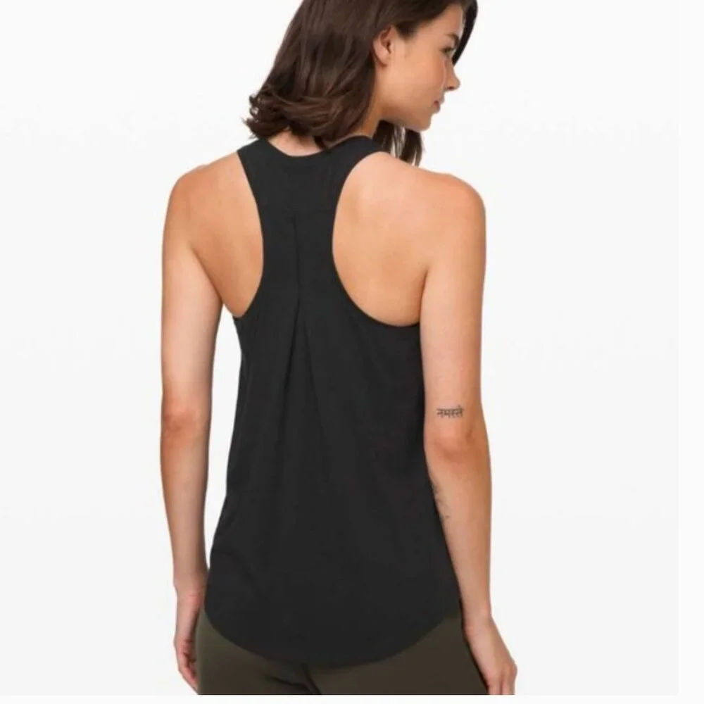 Lululemon Love Tank - Pleated - Black